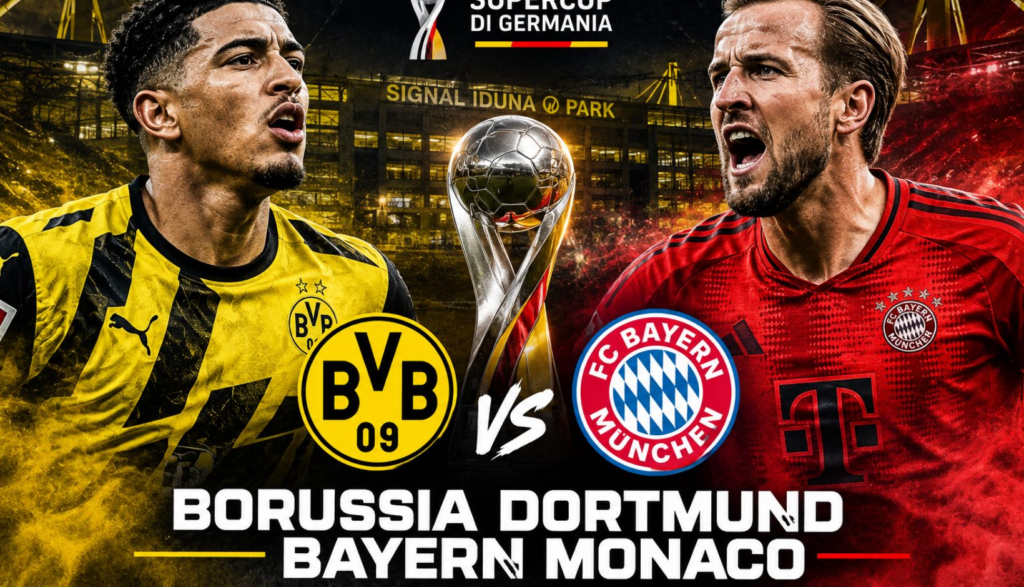 🟨🟩 Il Sabato delle Grandi: Inter, Real Madrid, Manchester United e Supercoppa di Germania 🟩🟨 supercoppa di germania