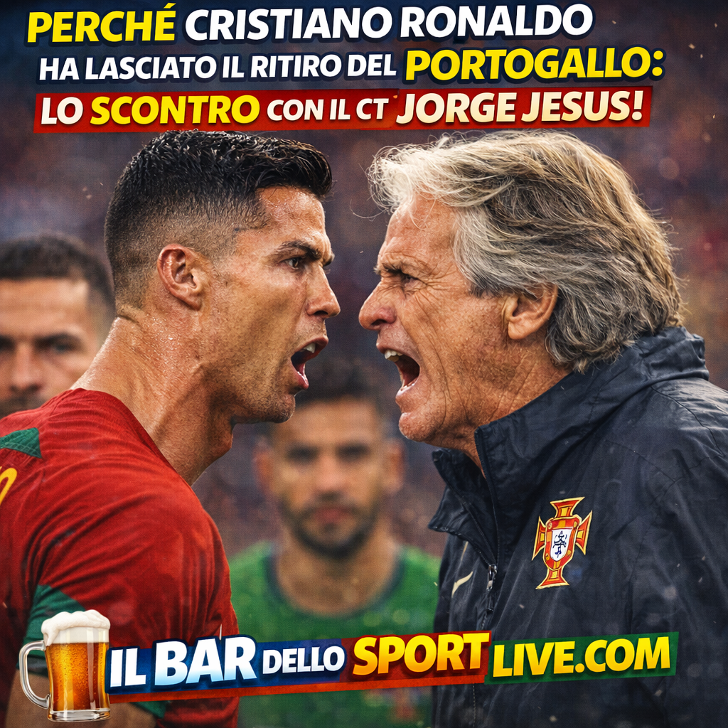 Perché Cristiano Ronaldo ha lasciato il ritiro del Portogallo: lo scontro con il ct Jorge Jesus 1