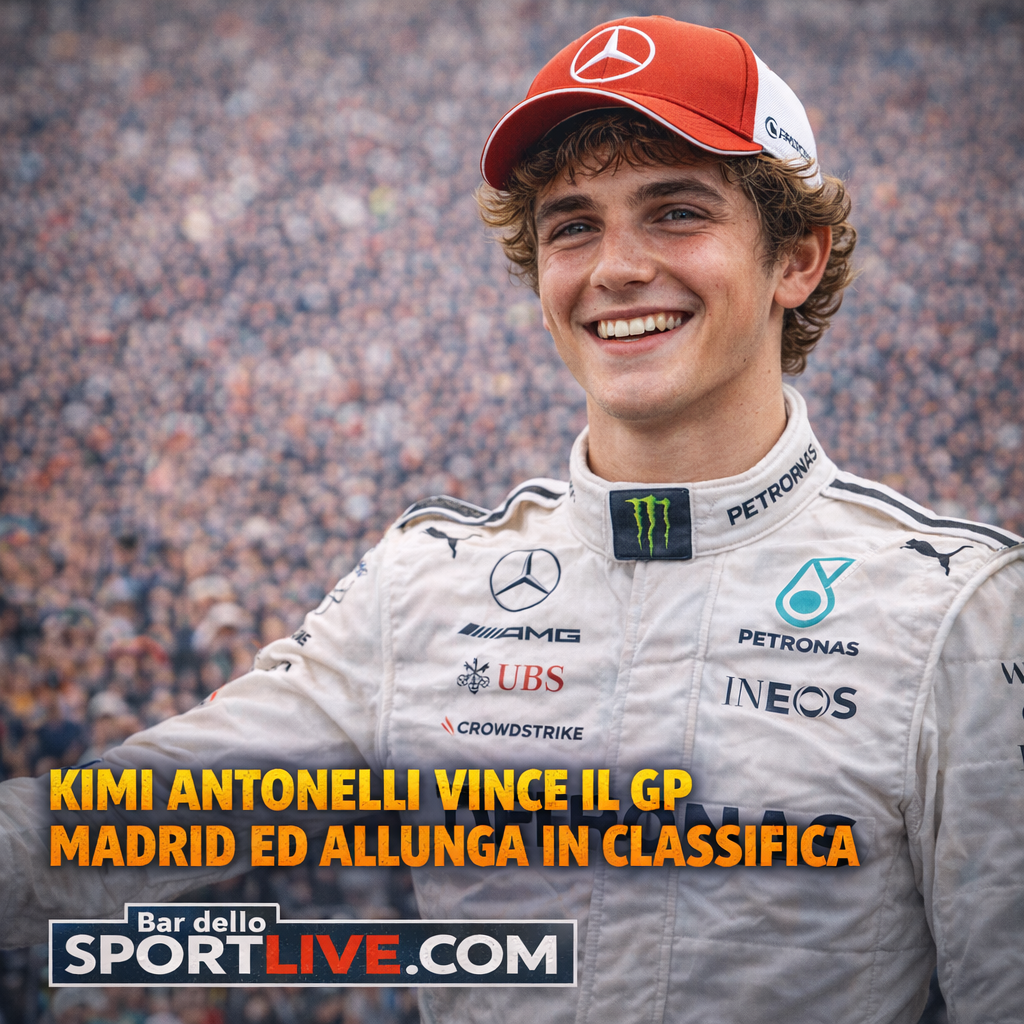 F1, Kimi Antonelli vince il GP di Spagna e allunga nel Mondiale 111
