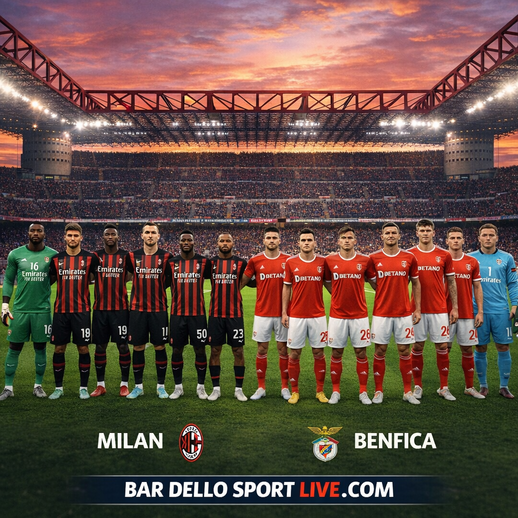 🟥⚫Il nuovo Milan al banco di prova europeo: Benfica a San Siro, Amorim e Ramos sfidano il passato 111