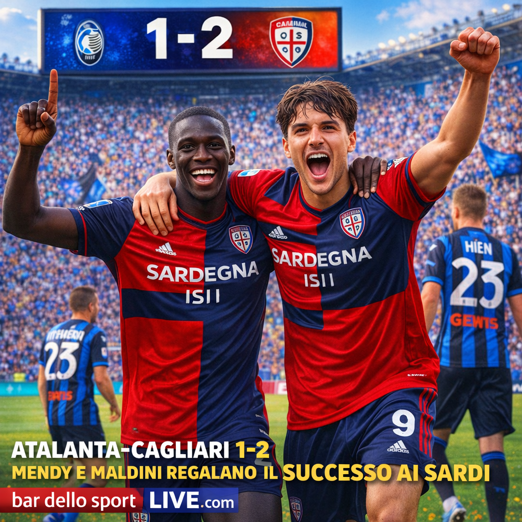 Serie A, Atalanta-Cagliari 1-2: Mendy e Maldini puniscono Sarri, Cagliari fa il colpo in trasferta 1111