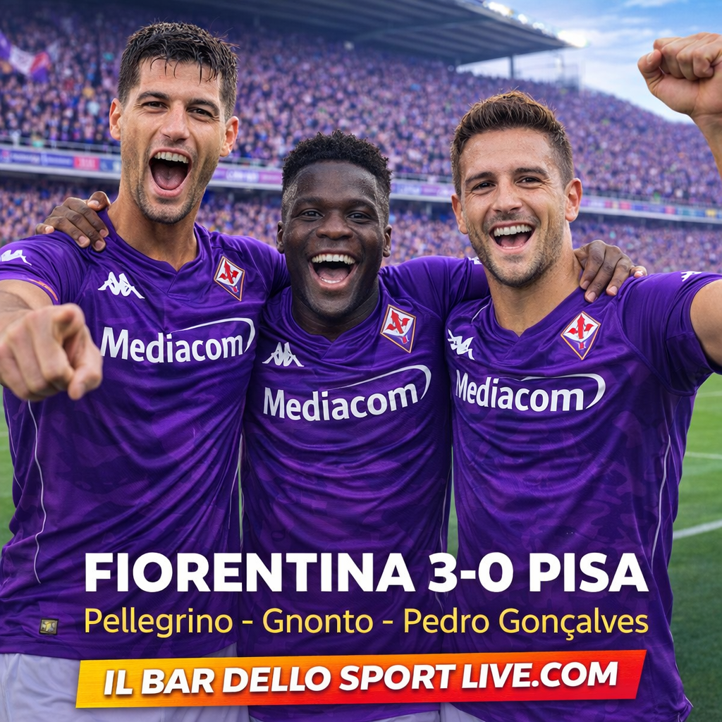 🟣🟣Fiorentina-Pisa 3-0: successi e gol di Pellegrino, Gnonto e Pedro Gonçalves, ora agli ottavi contro il Napoli 2779ca58-d107-4368-92e4-c16a4f1d80e9-image-1789546578328